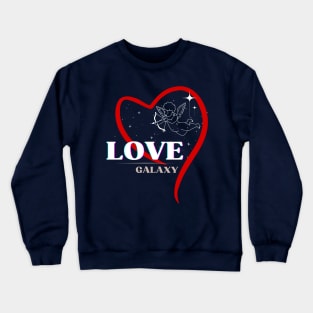 Love Galaxy cupid constellation Crewneck Sweatshirt